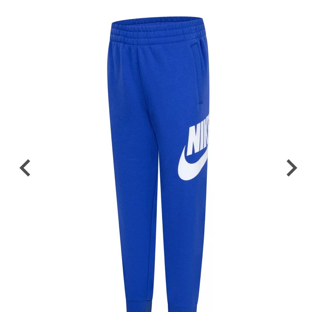 Nike Little Kids' Sportswear Club Fleece Joggers - game royal blue color NWT